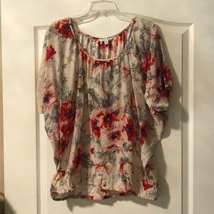 Cabi Floral Top